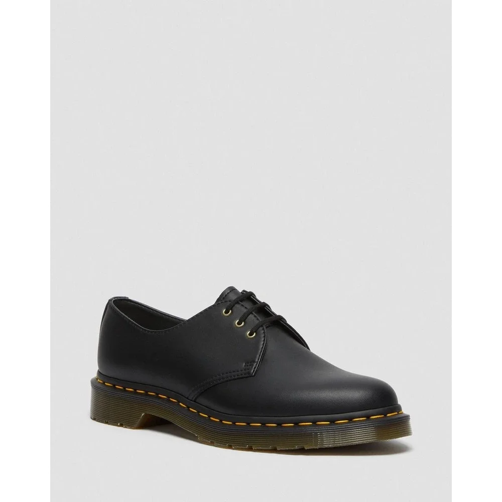 Dr. Martens 1461 Vegan Felix Oxford Shoes Black Matte Mens 7 Womens‎ 8 14046